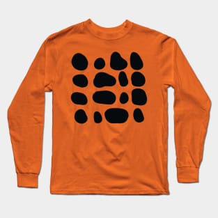 Organic black dots Long Sleeve T-Shirt